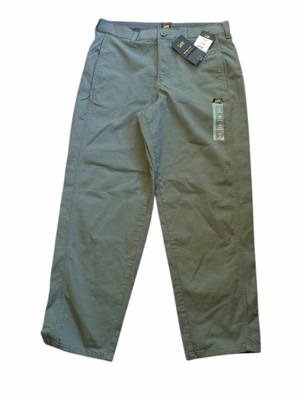 Lee Olive Workwear Chinos Cotton‎ Pants. Women’s Size 10 with a 29” inseam. New!